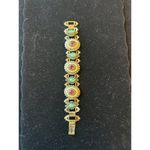 Vintage Women's Gold Link Jewel Bracelet SKU 75 Photo 1
