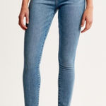 Abercrombie & Fitch Abercrombie & Fitch High Rise Super Skinny Ankle Jeans Button Fly 29 8R Photo 0