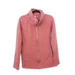 Lululemon Radiant Full Zip Jacket Size 10 Spanish Rose Pink Photo 2