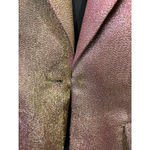 Amanda Uprichard Purple Haze Metallic Aldridge Blazer & Lucette Pants Suit Photo 6