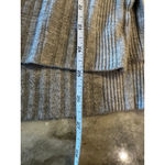 Andrew Marc Women's Gray Ribbed V-Neck Sweater S Photo 7