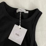 Adika Black Ruched Dress Photo 2