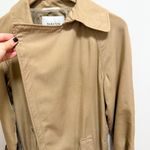 Babaton Aritzia  slouchy draped tan trench coat oversized loose fit lightweight Photo 3