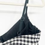 VYB Vicious Young Babes Beach Summer Plaid Underwire Swim Bikini Top Size L Black Size L Photo 4