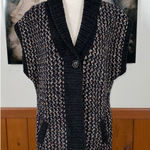 Funky Vintage Y2K Apropos Sweater! Black Size XL Photo 0