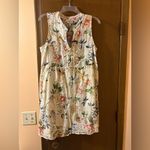 Johnny Was Jade  Caprice Floral Lace Up Eyelet Mini Dress Photo 4