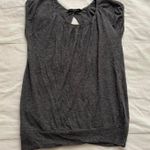 Grey Roberto Collina angora blend knit top with cutout draped open back Gray Size XS Photo 0