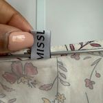 Misslook dress size M floral, baby doll‎ cottage core mini dress white red Size M Photo 4