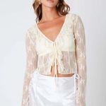 Womens Size M Thirty Thirty LA Lace Cardigan NWT Size M Photo 0