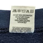 Fruit of the Loom VTG Alaska Graphic Sweatshirt Blue Crewneck Wildlife Size M Photo 5