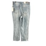 BLANK NYC Madison Crop High Rise Crop Jeans Size 30 Light Wash Organic Cotton New Photo 2