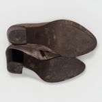 Seychelles ‎ Women Distressed Metallic Pewter Western Zip Ankle Boots sz 9 Photo 6