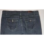 Dkin High Rise Straight Leg Stretch Blue Jeans Sz 20 Hipster Modern Photo 9