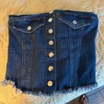 Denim tube top Blue Photo 0