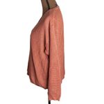 Northern Isles vintage linen ramie open knit chunky sweater in terracotta size M Size M Photo 3