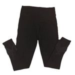 Victoria's Secret Sport Cotton Leggings With Criss Cross Ankle Size Small Black Photo 0