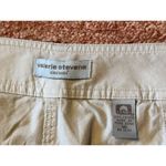 Valerie Stevens  casual womens cotton pants khaki beige straight leg size 10 Photo 1