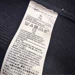 Banana Republic  Navy Blue Cotton Blend Knit Cardigan Blazer Photo 4