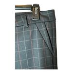 Kut From The Kloth  Pants Women 6 Black Plaid Mia Ankle Skinny Trousers Career‎ Photo 4