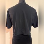 Goodie Two Sleeves EUC  Black and White Minimalist Crop Top size medium Photo 4