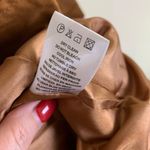 Lucy Paris  Bronze Rosette Satin Jacket in Size Small NWT Photo 5