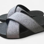 FitFlop  Lulu Glitterdust Wedge Sandals Photo 0
