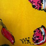Eloquii Yellow Pomegranate Print Maxi Dress Sz 18 Colorful Fruit Resort Stretch Photo 5