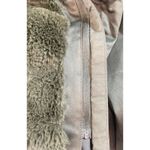 Torrid  Olive Green Twill Faux Fur Hooded Anorak Winter Parka Jacket‎ Size 1 Photo 8