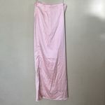 House Of CB  SET Georgie Top & 'Giuliana' Ballerina Pink Satin‎ Maxi Skirt Size S Photo 5