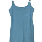 Abercrombie & Fitch Womens  Blue Spaghetti Strap Slip Dress Shapewear Size Medium Photo 0