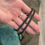 Halston Heritage  Blue Lizard Print Frame Clutch Photo 2