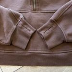 Lululemon Scuba Oversized Half-Zip Hoodie in Java Photo 6