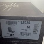 Circle G NIB  Shedron Embroidered Ankle Bootie Snip Toe Leather Cowgirl Tan 7 Photo 5