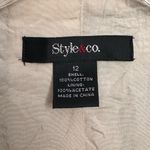Style & Co Linen Floral Print Retro Style Jacket Photo 2