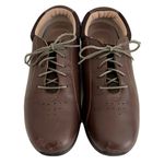 Drew  Brown Leather ‘Tulip’ Orthopedic Lace Up Shoes, Size 10.5 W Photo 1