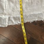 Free People  Toosaloosa Maxi Dress Gauze White Cotton embroidered Size Small S Photo 7