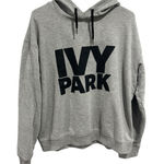 Ivy Park  Beyoncé Hoodie Women's Medium Gray Pullover Sweatshirt Long Sleeve Photo 0