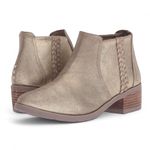 REEF  Metallic Leather Voyage Ankle Boot Size 7.5 Photo 0