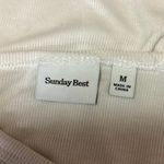 Aritzia Sunday Best Women's White Sleeveless Scoop Neck Camisole Tank Top Size M Photo 2