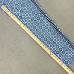 Talbots Mykonos Mosaic Print Side Stripe Pull On Pants Blue White XS Straight Photo 9