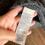 Hollister Y2K  grey knit hooded sweater tunic dress Photo 3