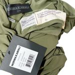 Norma Kamali  Strapless Diana Ruched Stretch Jersey Midi Dress, Military, XS Photo 14