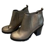 Sam & Libby  Bronze Metallic Ankle Boots Photo 2