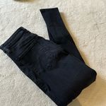 American Eagle  Next Level Highest Waist Jeggings in Black Size 2 Short Photo 1