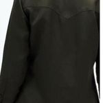 Madewell Western Shirt in Linen Blend Mossy Umber Size 00 Photo 1