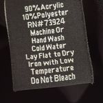 Misook  Knit High V-Neck 1/4 Zip Sleeveless Top Black Size S Photo 9