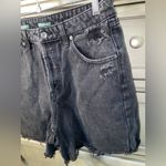 Wild Fable Black Jean Shorts Distressed Cut-Off Photo 2
