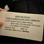 NEW Kinross Stretch Boucle Button Cardigan Cashmere & Cotton Blend Photo 11