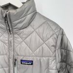 Patagonia Women’s Long Quilted Insulated Coat Gray XL Photo 1
