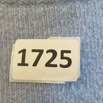 ZARA FAUX FUR TRIM Cream Fur Cuffs KNIT BLEU SWEATER CROP SOFT SZ S # 1725 Photo 13